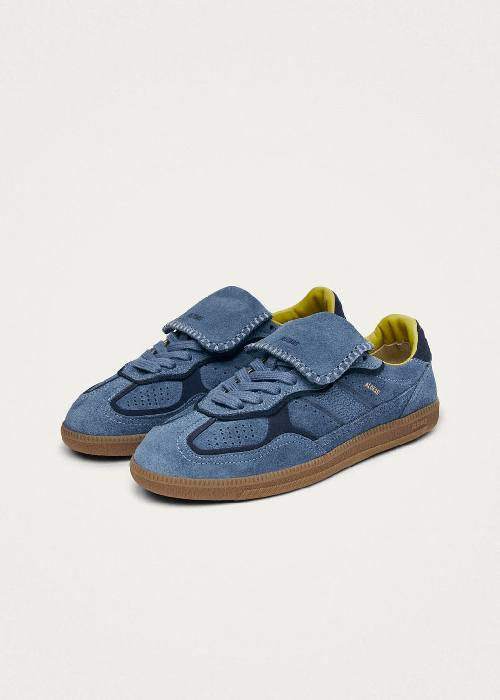 Tb.490 Club Suede Blue Leather Sneakers