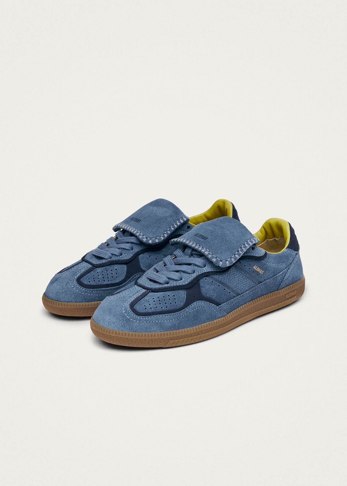 Tb.490 Club Suede Blue Leather Sneakers