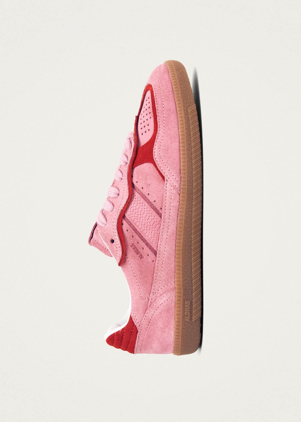 Tb.490 Rife Sea Pink Leather Sneakers