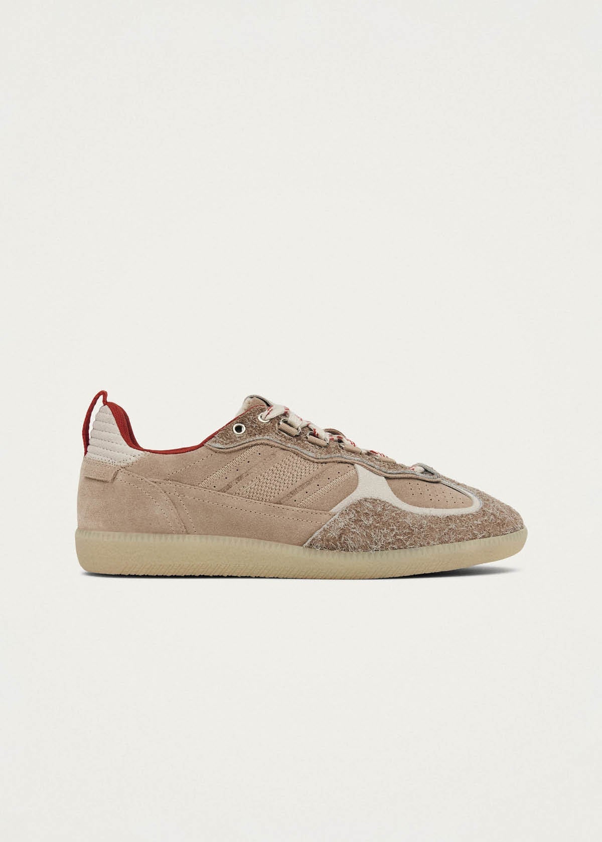 Tb.490 Trek Beige Leather Sneakers