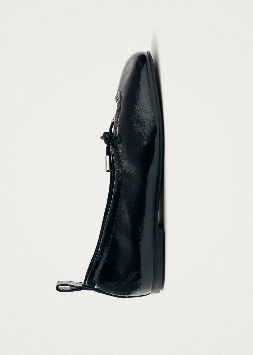 Rosalind Black Patent Leather Ballet Flats