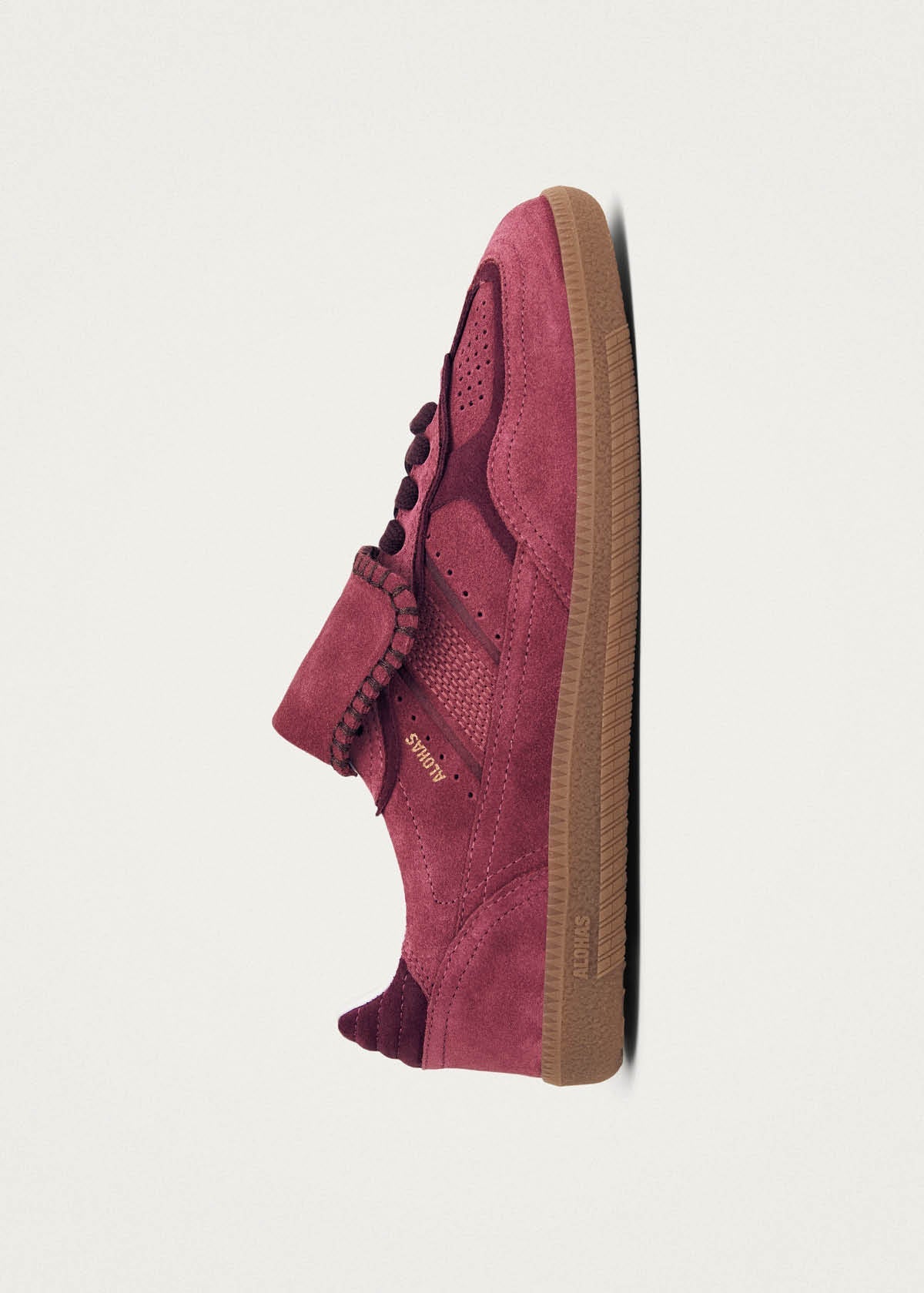 Tb.490 Club Suede Raspberry Leather Sneakers