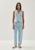Lorenza Light Blue Denim Trousers