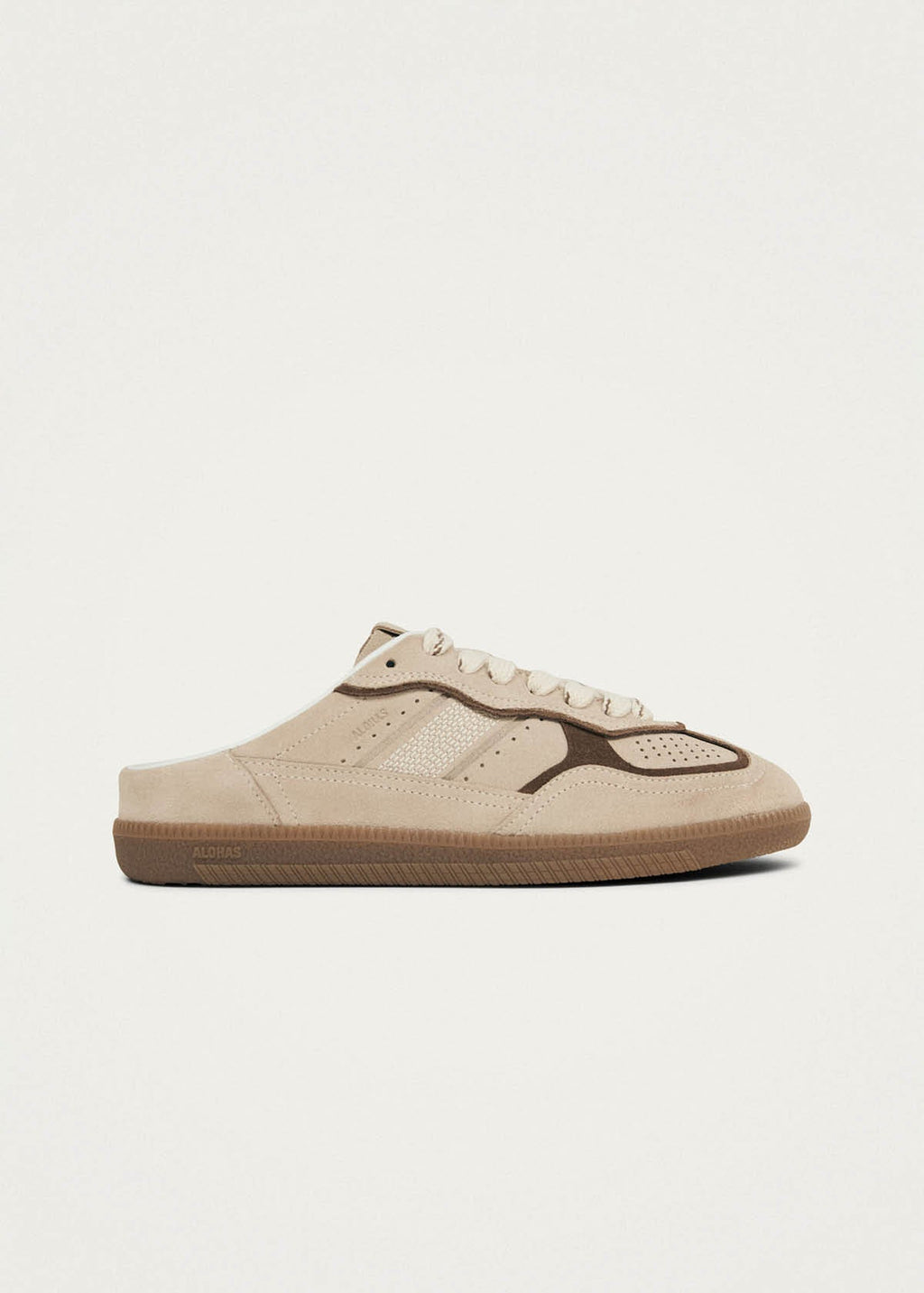 Tb.490 Mule Cream Leather Sneakers