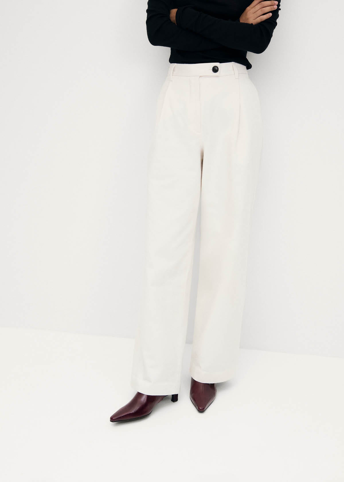 Ambar Rift Burgundy Leather Ankle Boots