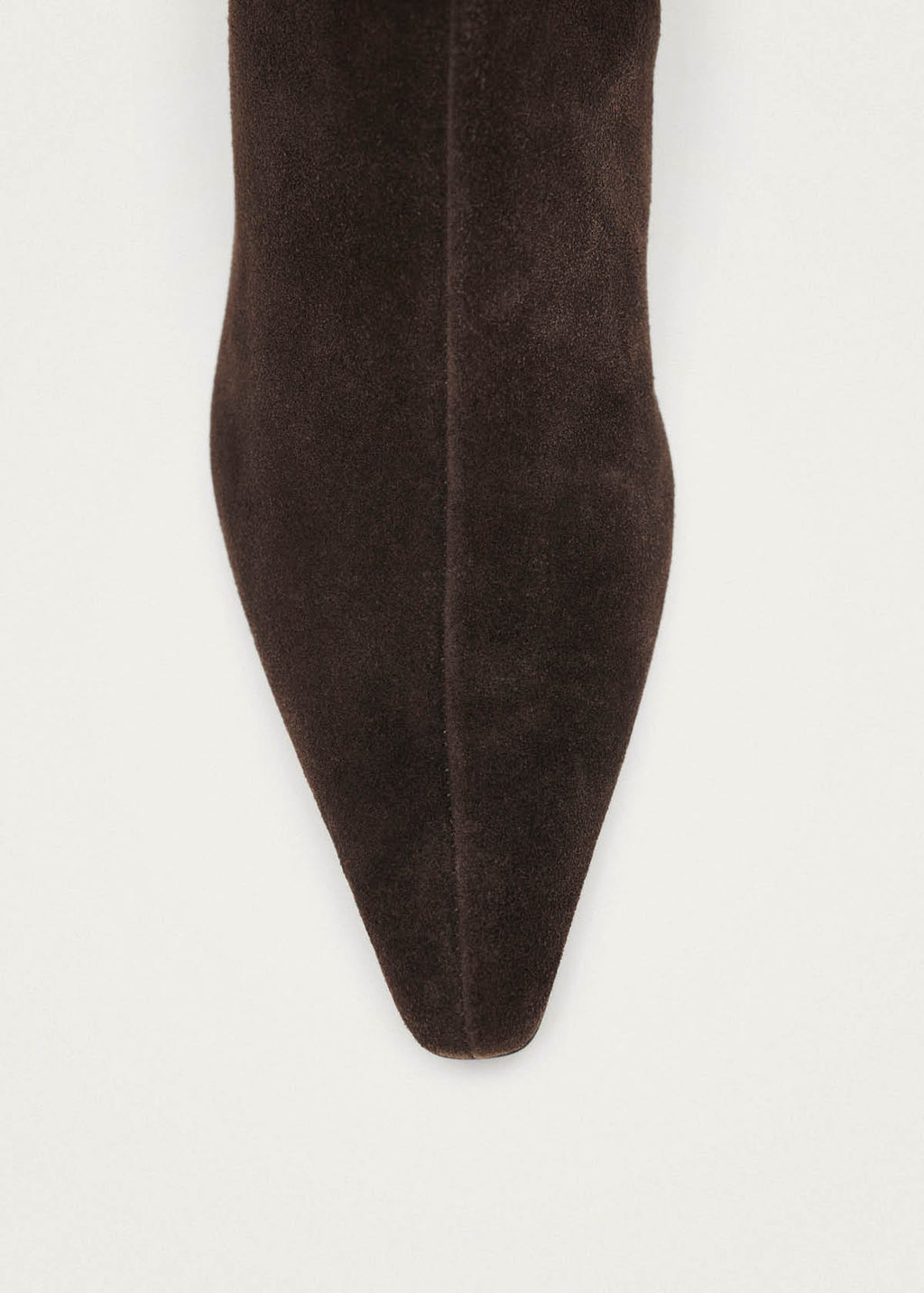 Ambar Suede Brown Leather Ankle Boots