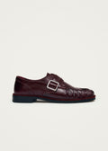Brandy Burgundy Leather Loafers
