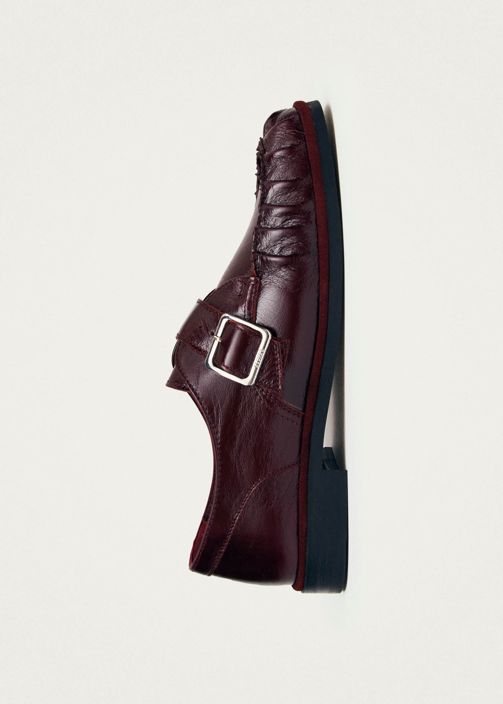 Brandy Burgundy Leather Loafers