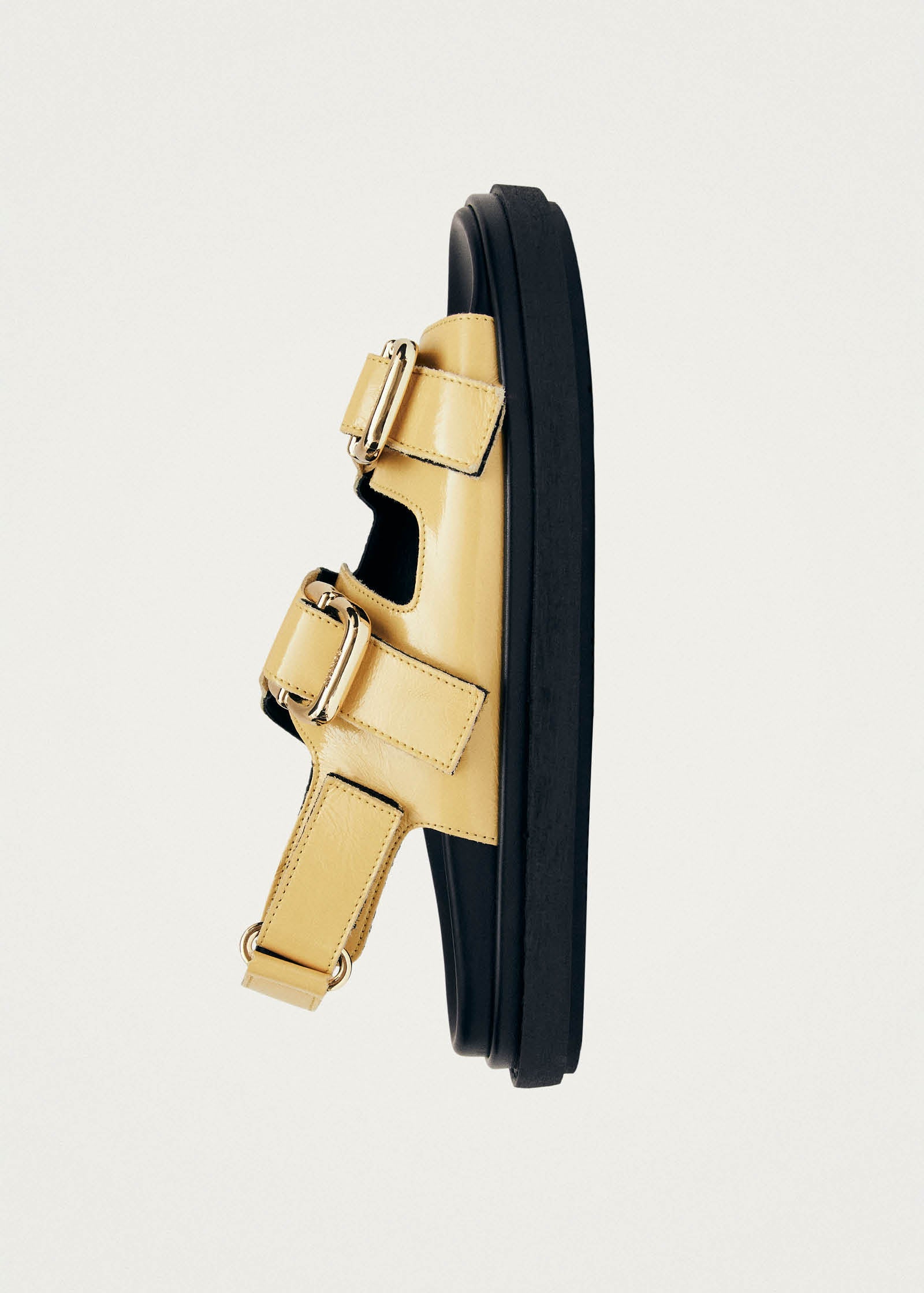 Harper Vanilla Patent Leather Sandals