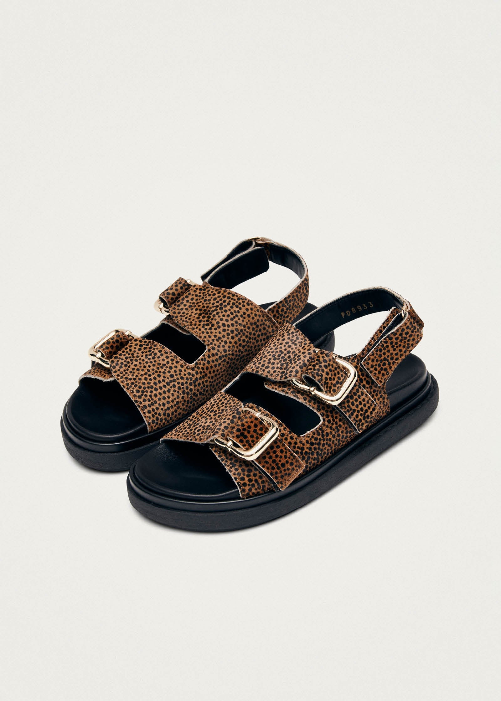 Harper Soft Tan Leather Sandals