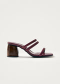 Indiana Bare Burgundy Leather Sandals