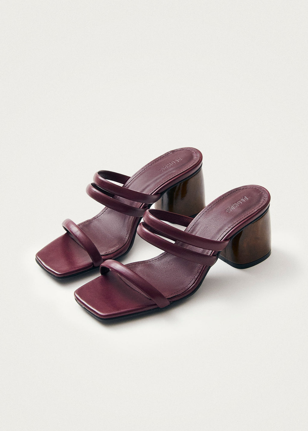 Indiana Bare Burgundy Leather Sandals
