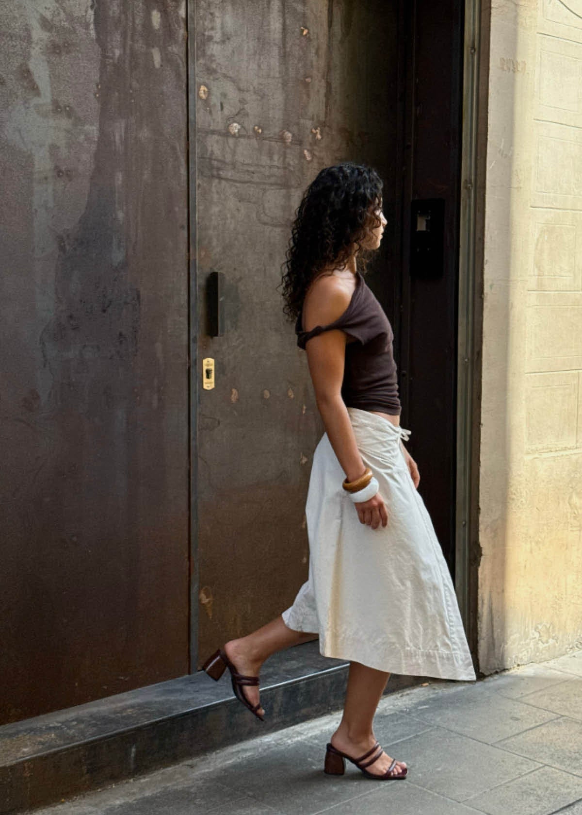 Indiana Bare Burgundy Leather Sandals