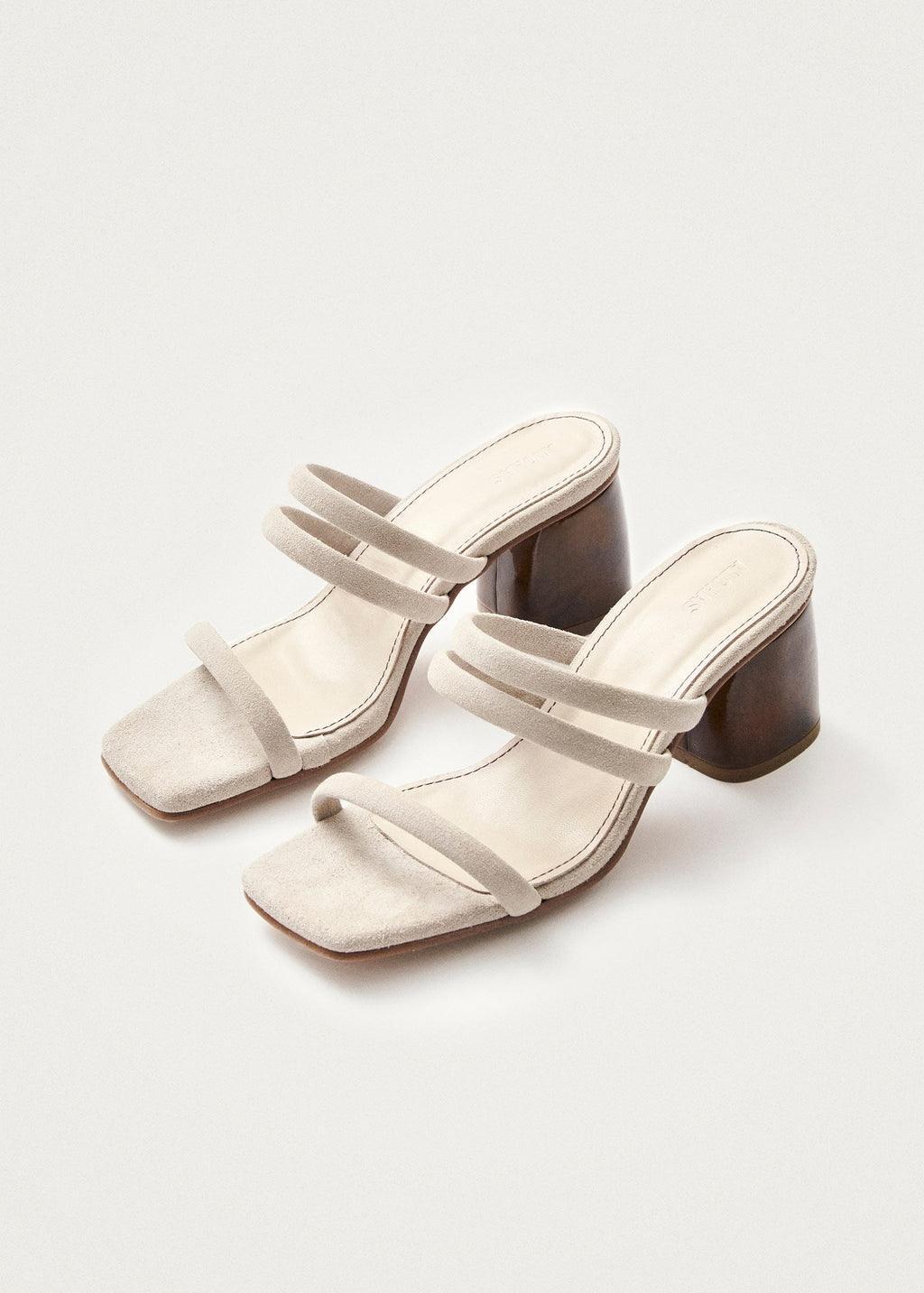 Indiana Stone Beige Leather Sandals