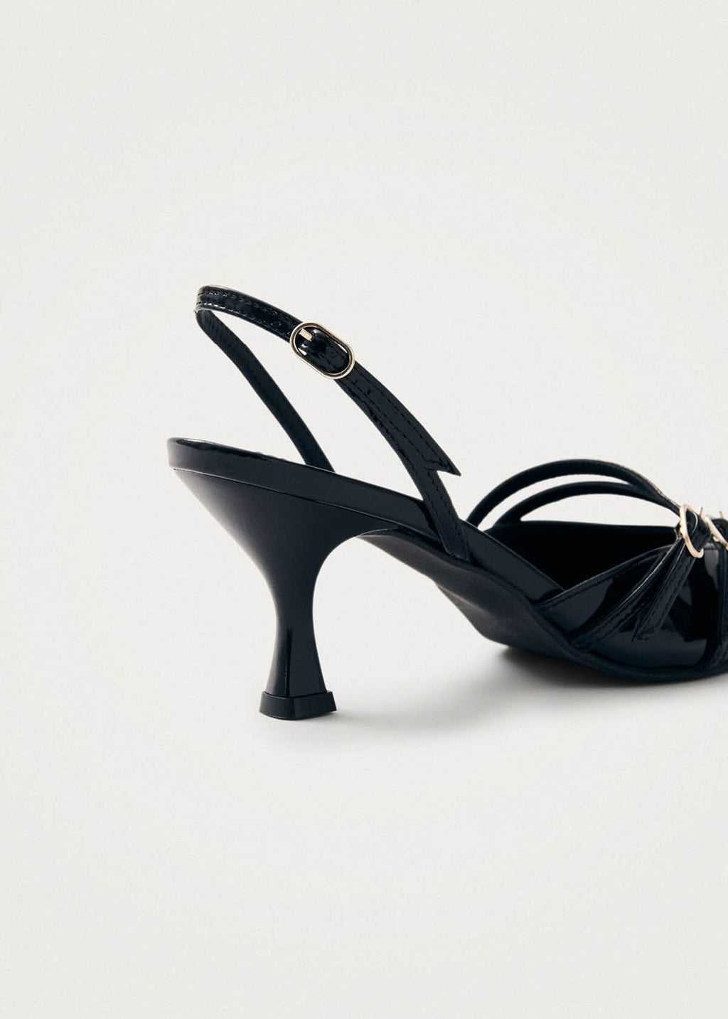 Joelle Black Patent Leather Pumps