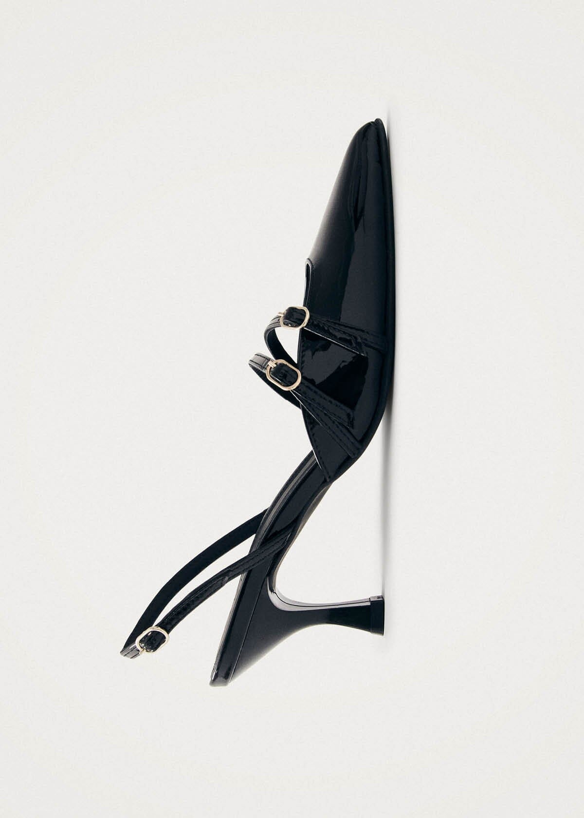 Joelle Black Patent Leather Pumps