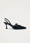 Joelle Black Patent Leather Pumps
