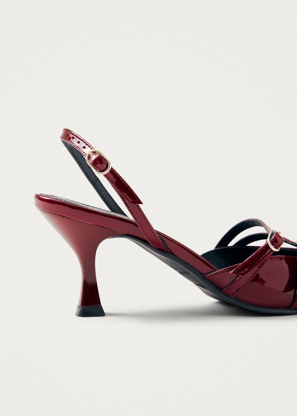 Joelle Burgundy Patent Leather Pumps