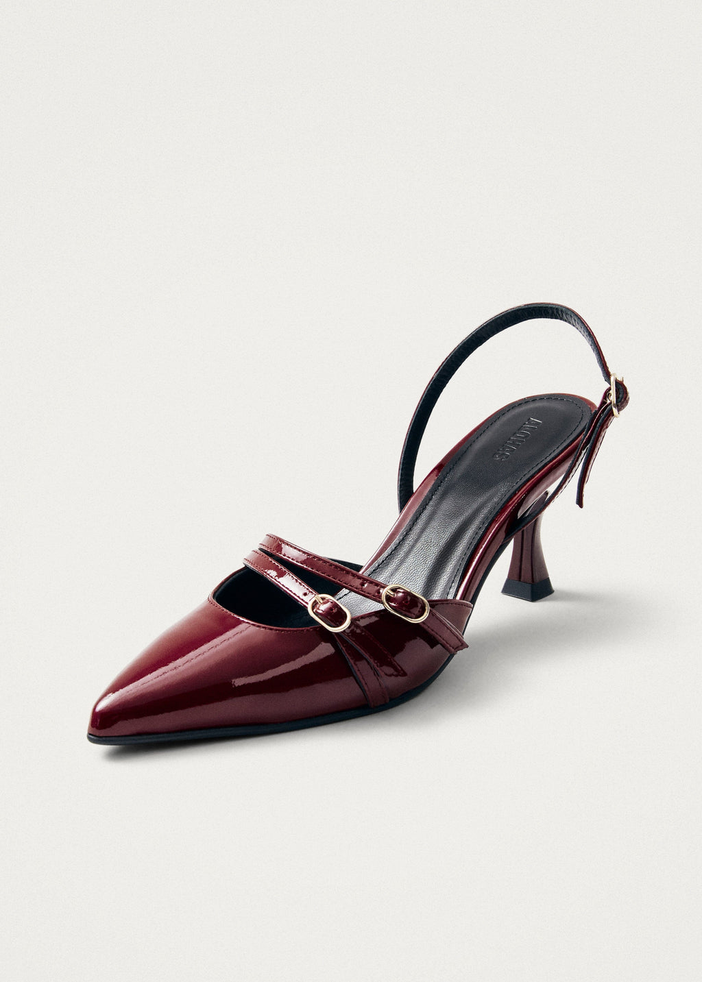 Joelle Burgundy Patent Leather Pumps