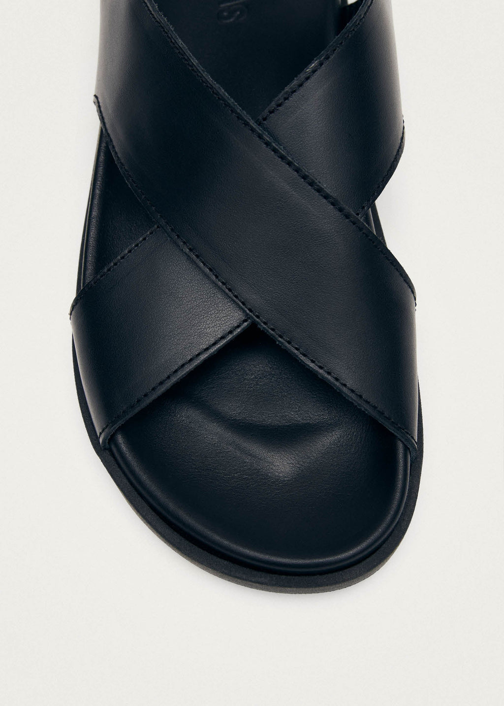 Nico Black Leather Sandals
