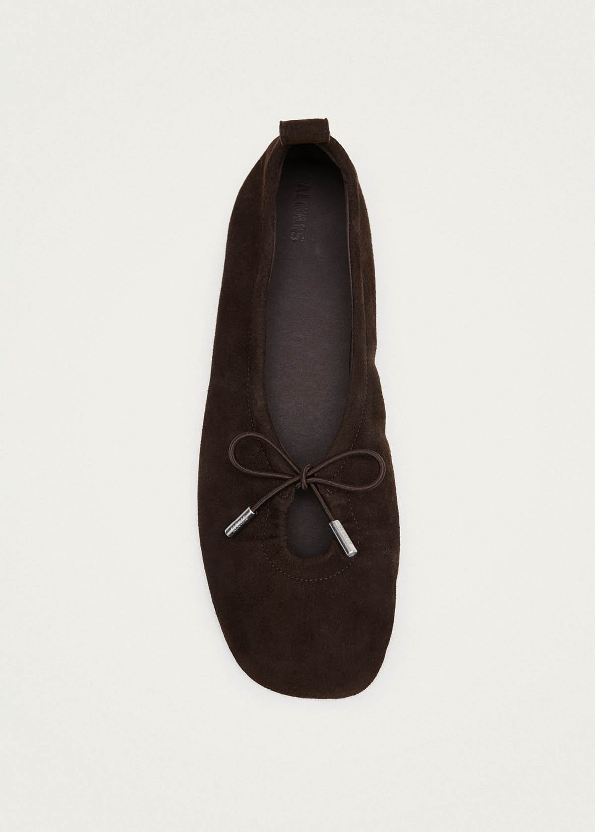 Rosalind Recycled Brown Leather Ballet Flats