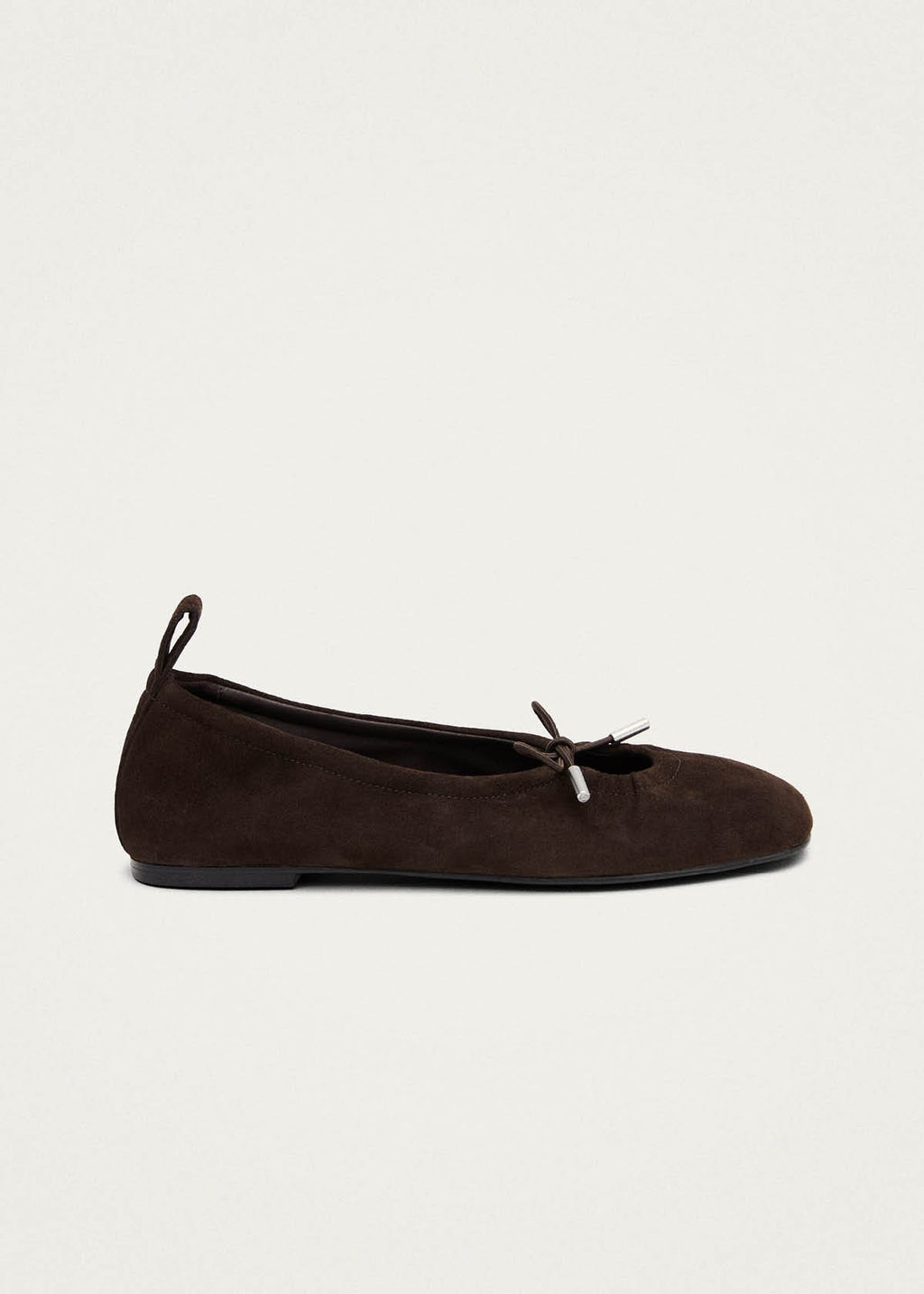 Rosalind Recycled Brown Leather Ballet Flats