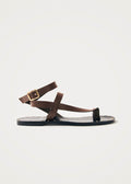 Tallula Brown Leather Sandals
