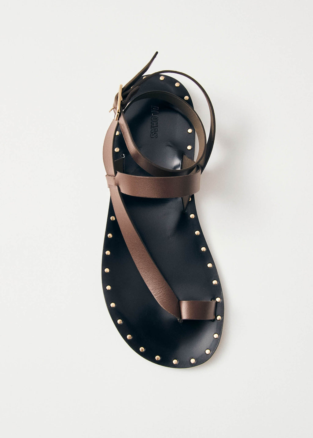 Tallula Brown Leather Sandals