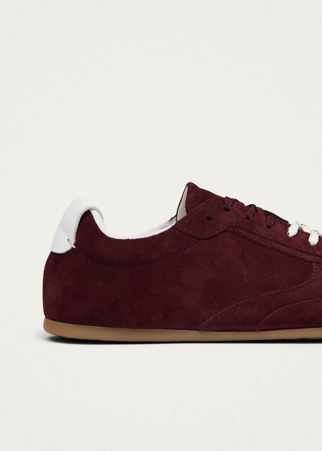 Tb.24 Suede Burgundy Leather Sneakers