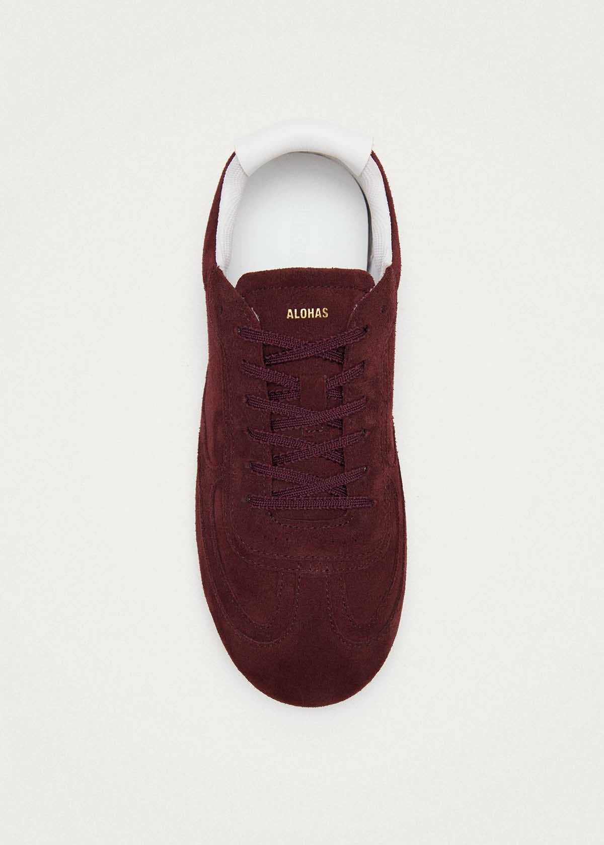 Tb.24 Suede Burgundy Leather Sneakers