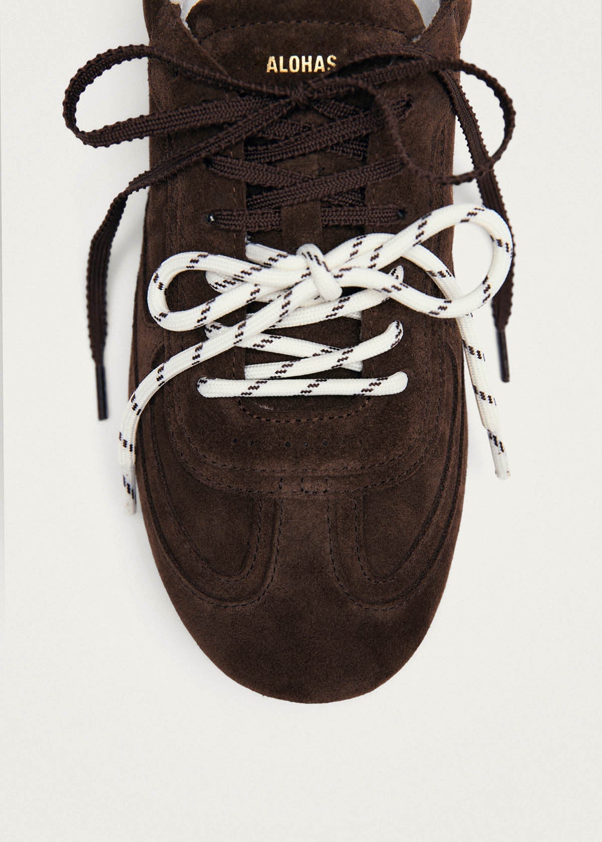 Tb.24 Suede Chocolate Brown Leather Sneakers