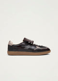 Tb.490 Club Vintage Effect Dark Chocolate Leather Sneakers