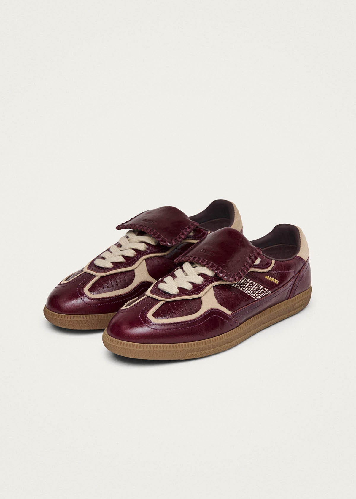 Tb.490 Club Deep Burgundy Patent Leather Sneakers