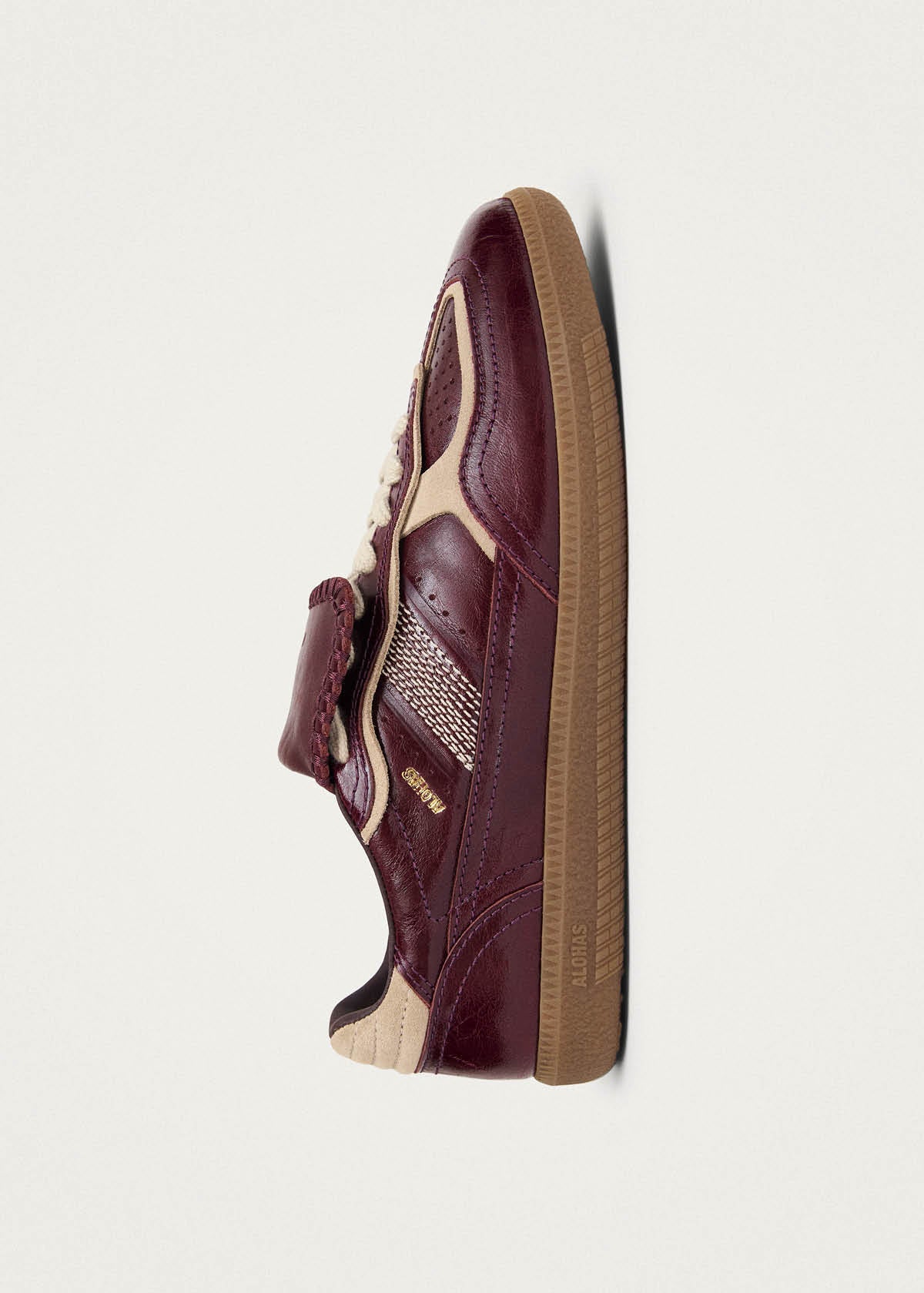 Tb.490 Club Deep Burgundy Patent Leather Sneakers