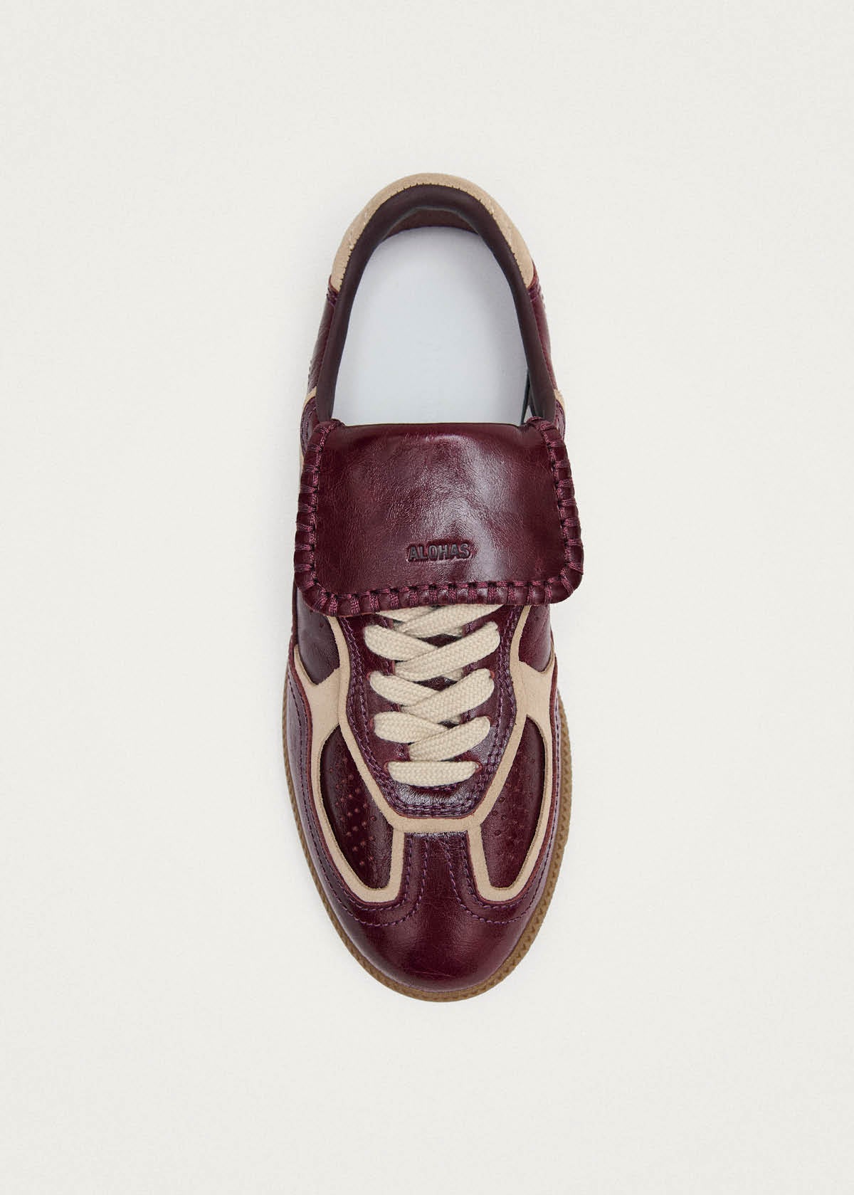 Tb.490 Club Deep Burgundy Patent Leather Sneakers