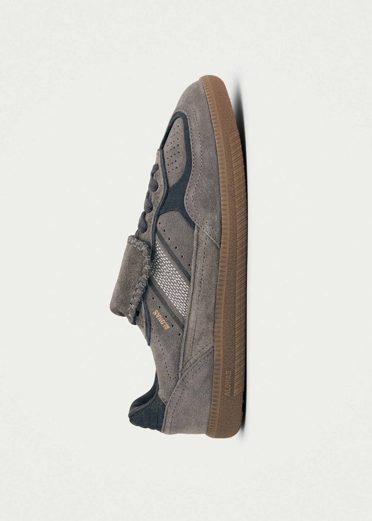 Tb.490 Club Suede Dark Grey Leather Sneakers