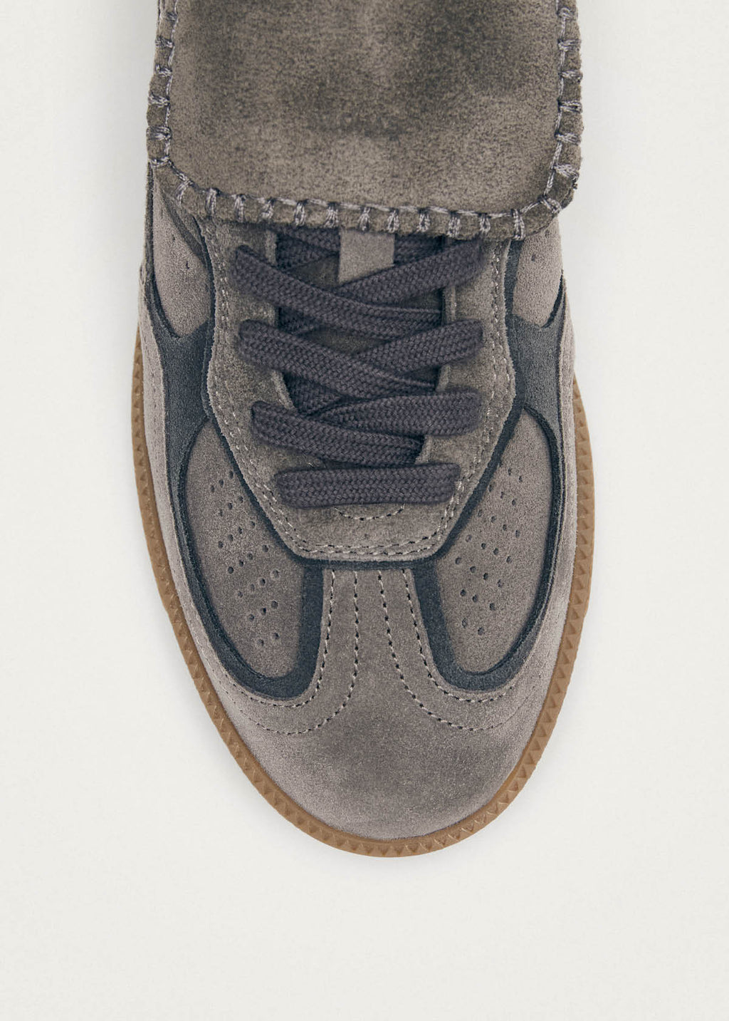 Tb.490 Club Suede Dark Grey Leather Sneakers