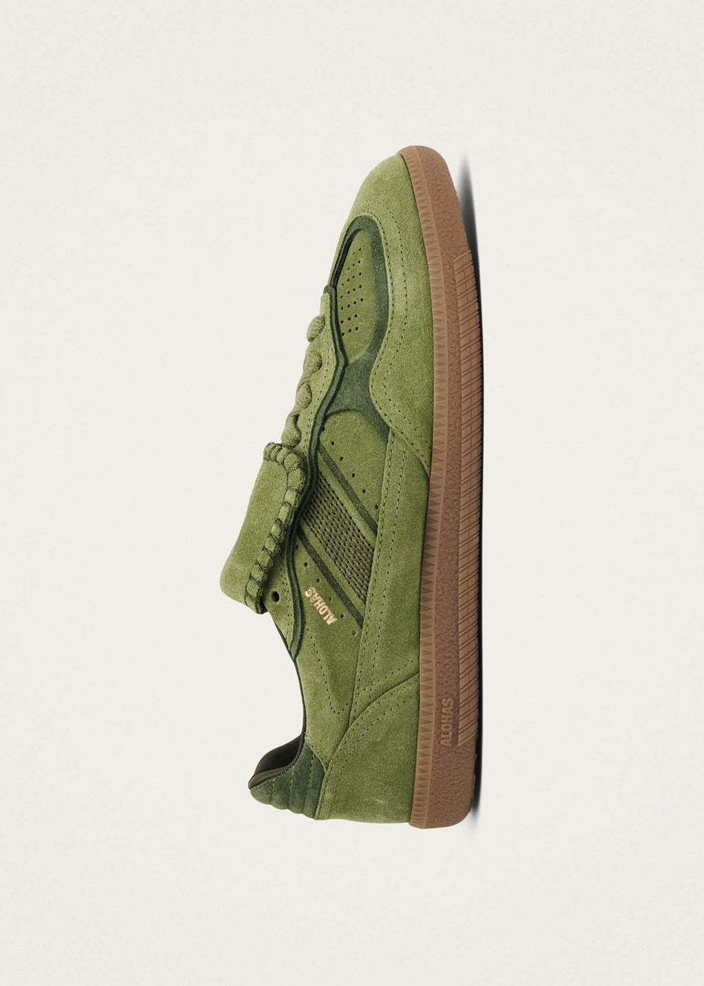Tb.490 Club Suede Green Leather Sneakers
