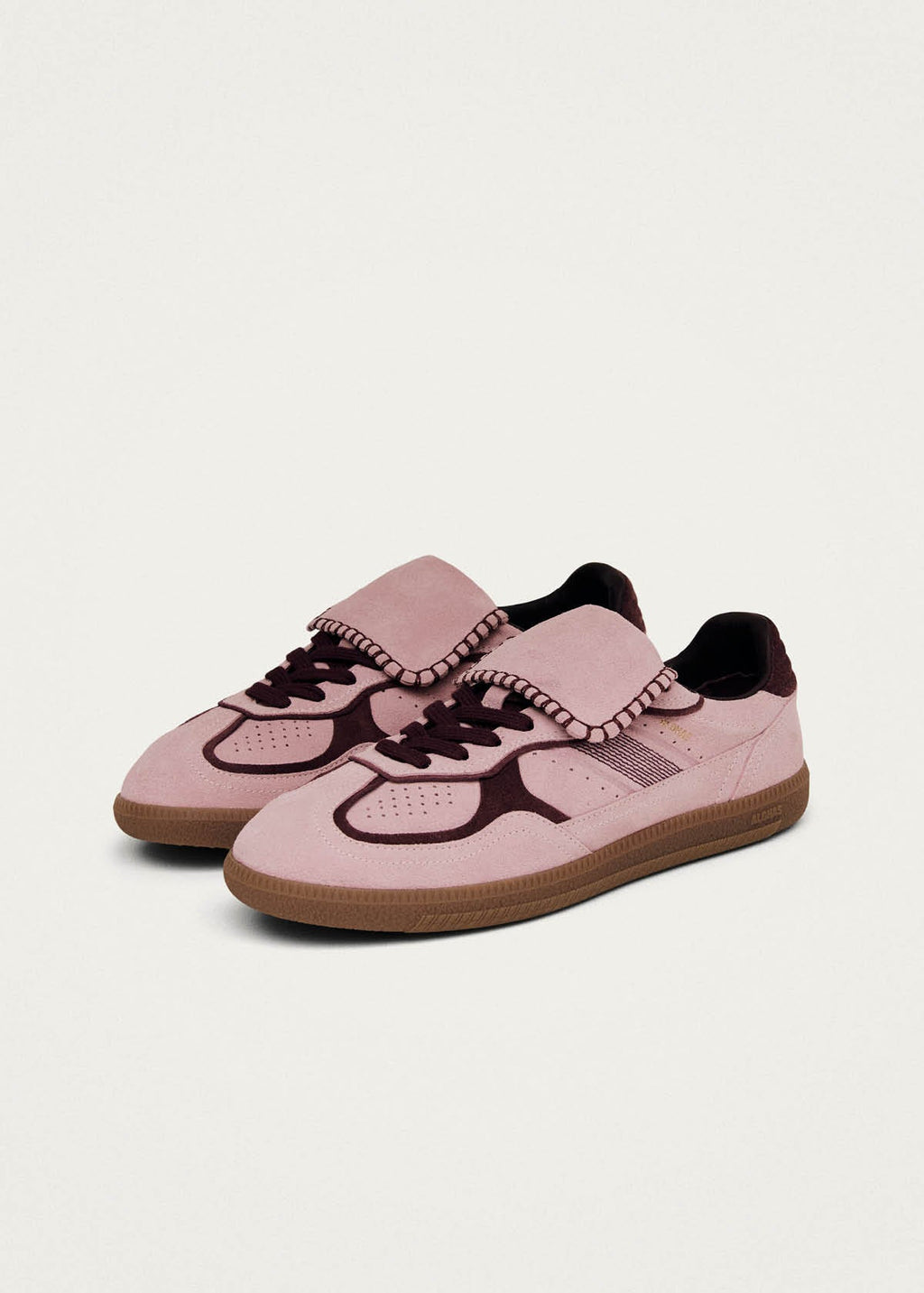 Tb.490 Club Suede Pink Leather Sneakers