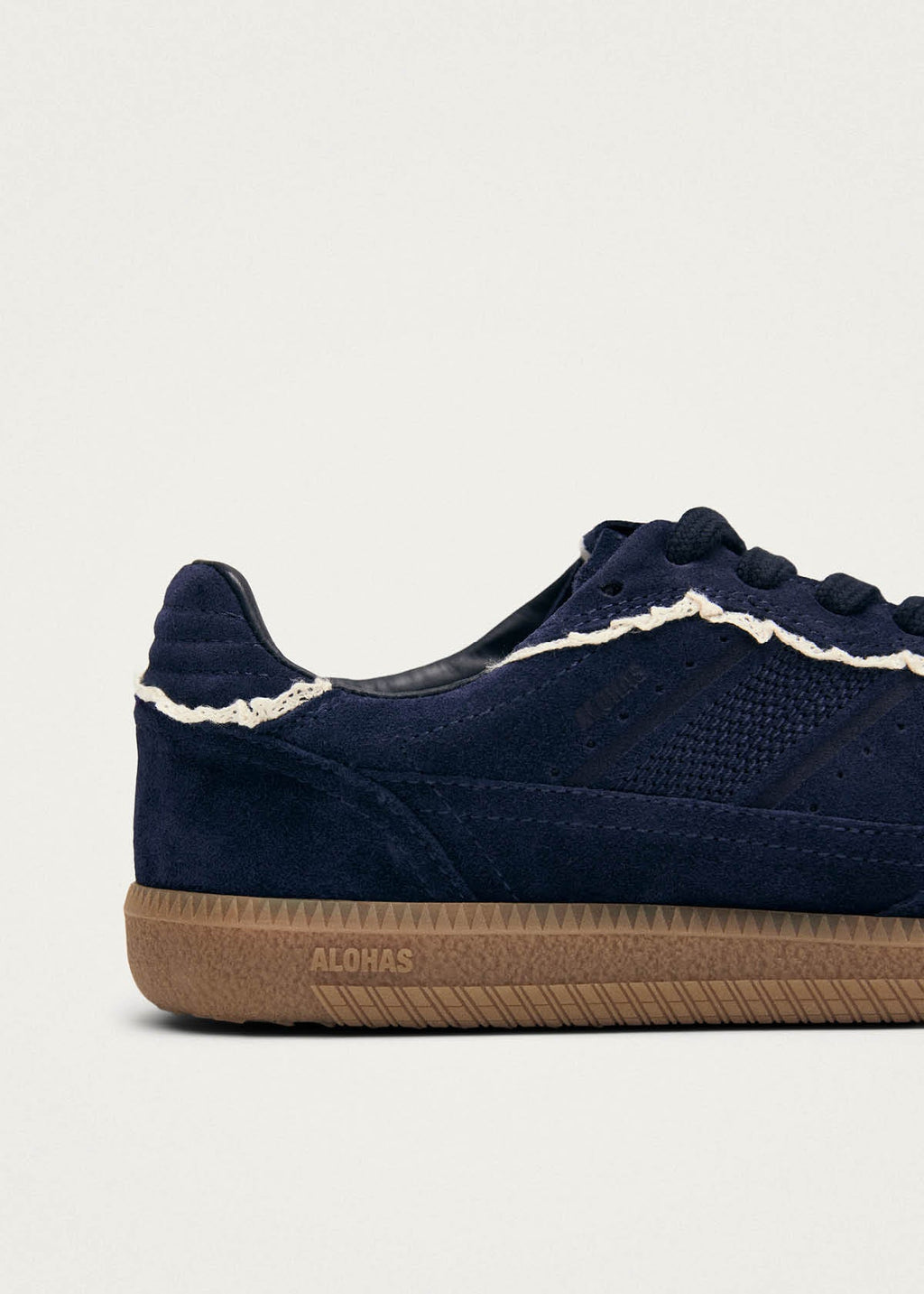 Tb.490 Crochet Navy Leather Sneakers