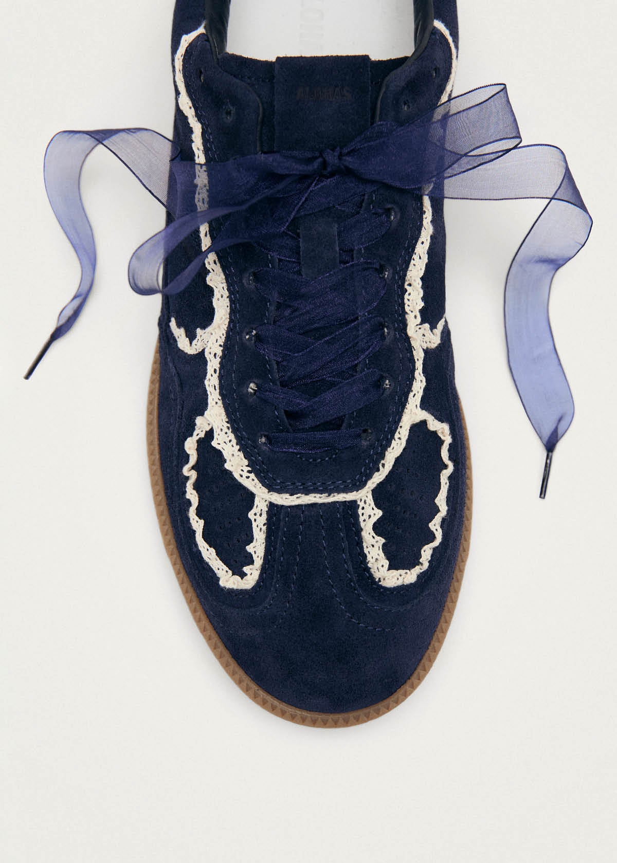 Tb.490 Crochet Navy Leather Sneakers