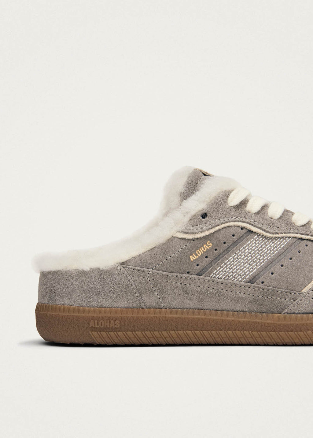 Tb.490 Mule Furry Grey Sneakers