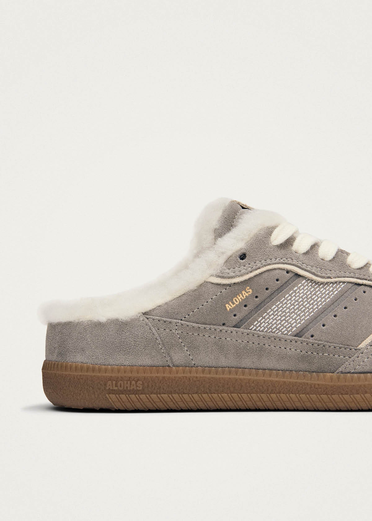 Tb.490 Mule Furry Grey Sneakers