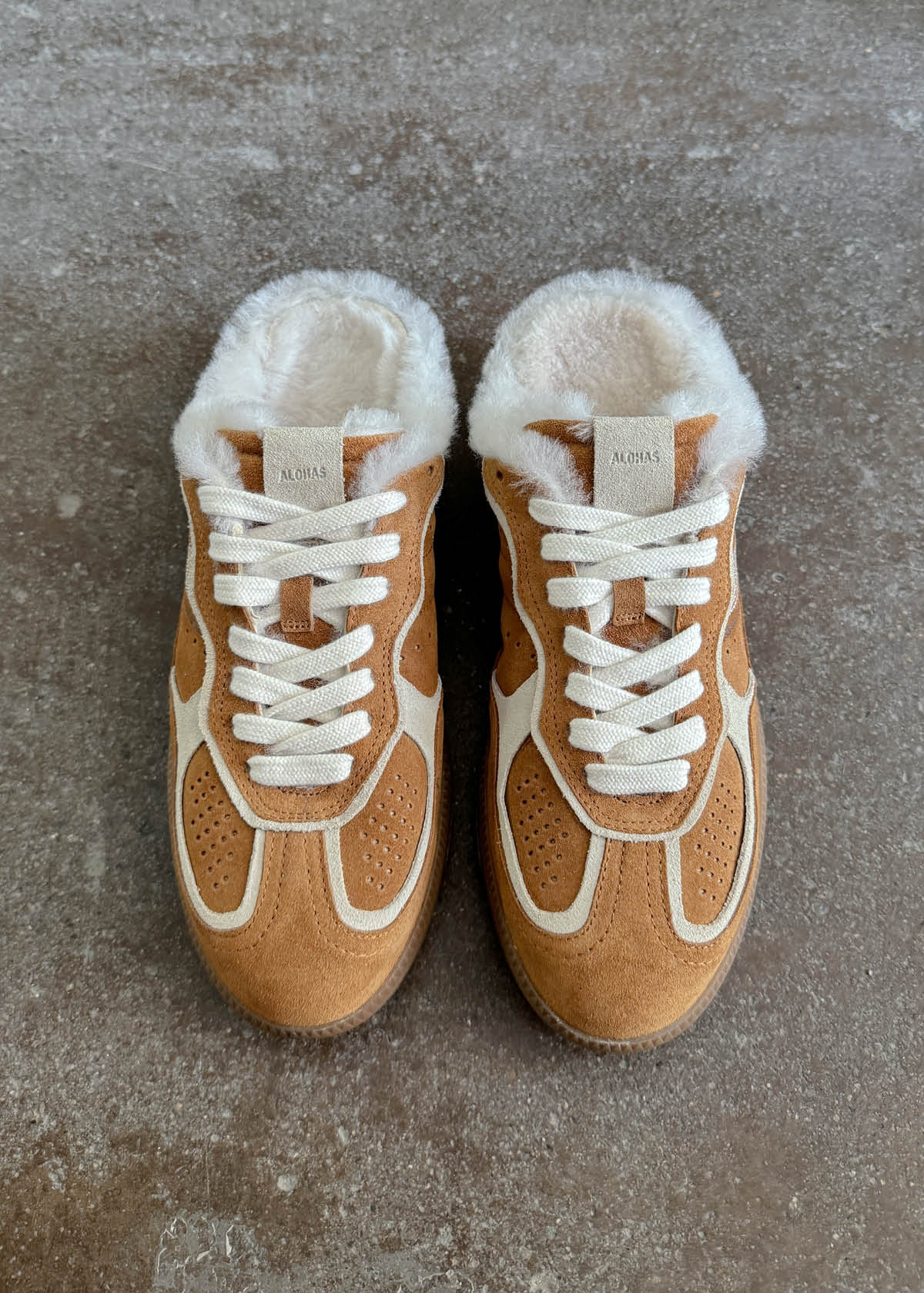Tb.490 Mule Furry Tan Sneakers