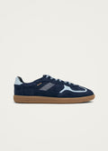 Tb.490 Rife Blue Tones Leather Sneakers