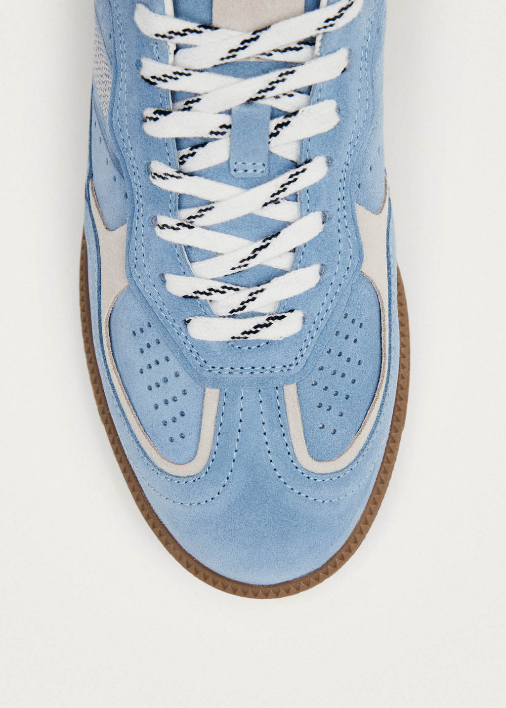 Tb.490 Rife Cornflower Blue Cream Leather Sneakers
