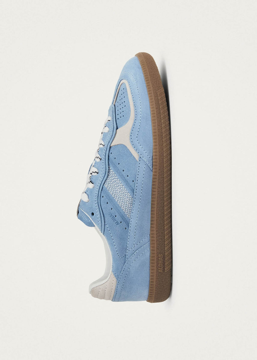 Tb.490 Rife Cornflower Blue Cream Leather Sneakers