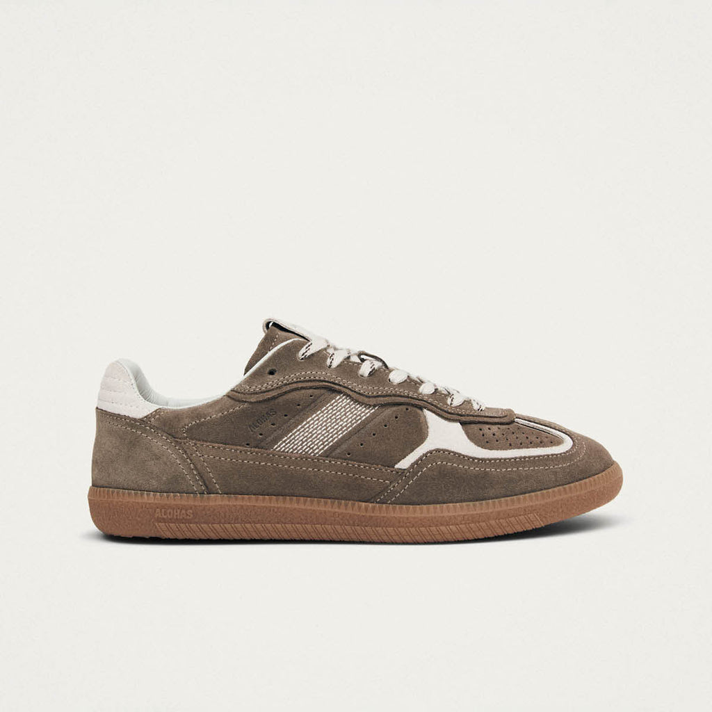 Tb.490 Rife Taupe Leather Sneakers