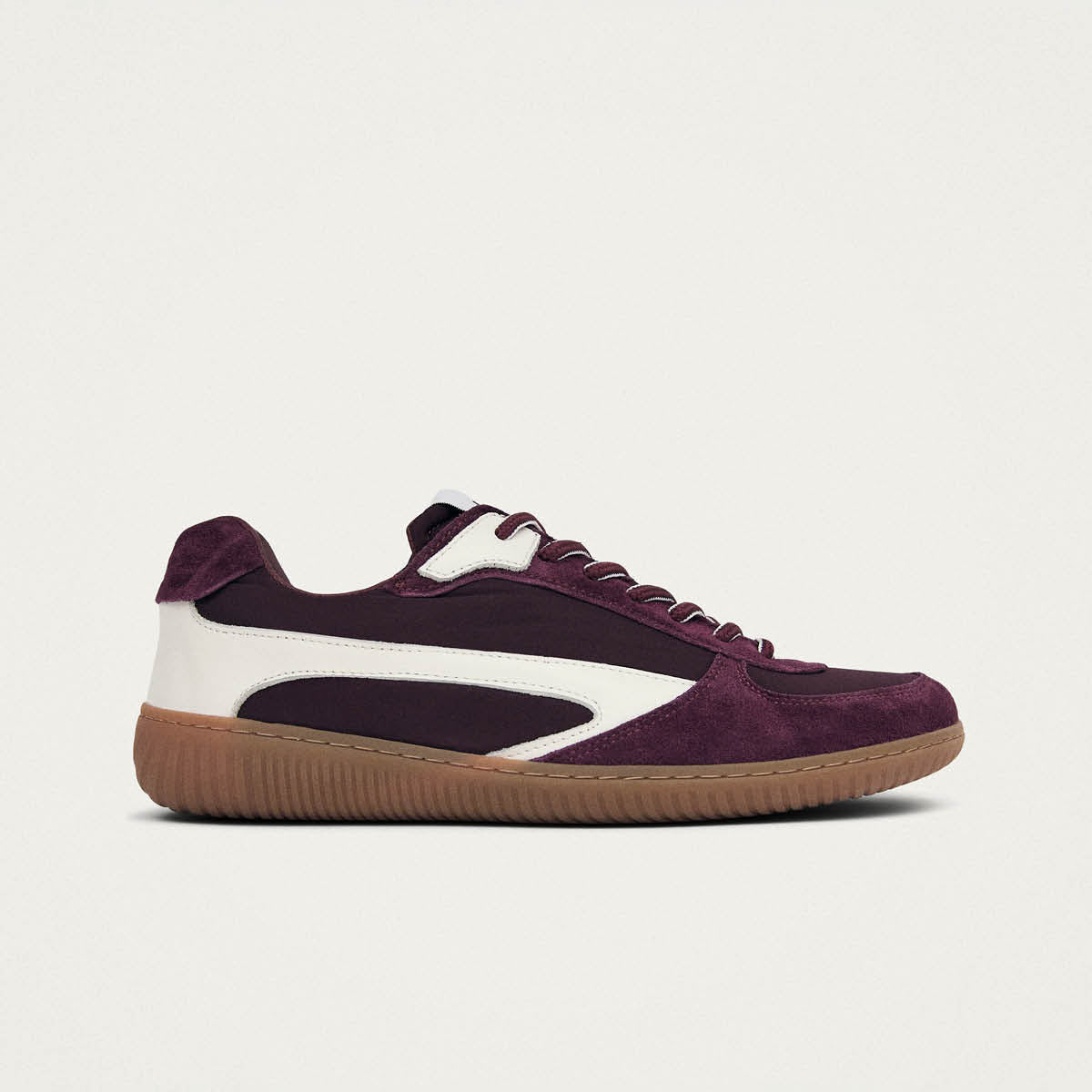 Tb.83 Barefoot Nylon Burgundy Sneakers