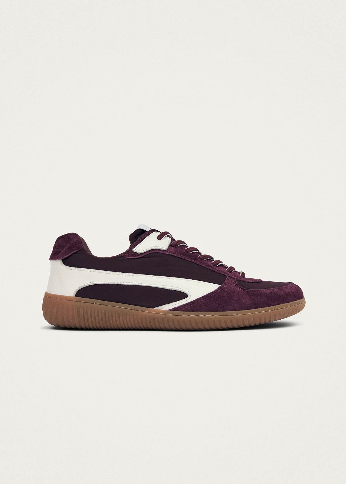 Tb.83 Barefoot Nylon Burgundy Sneakers